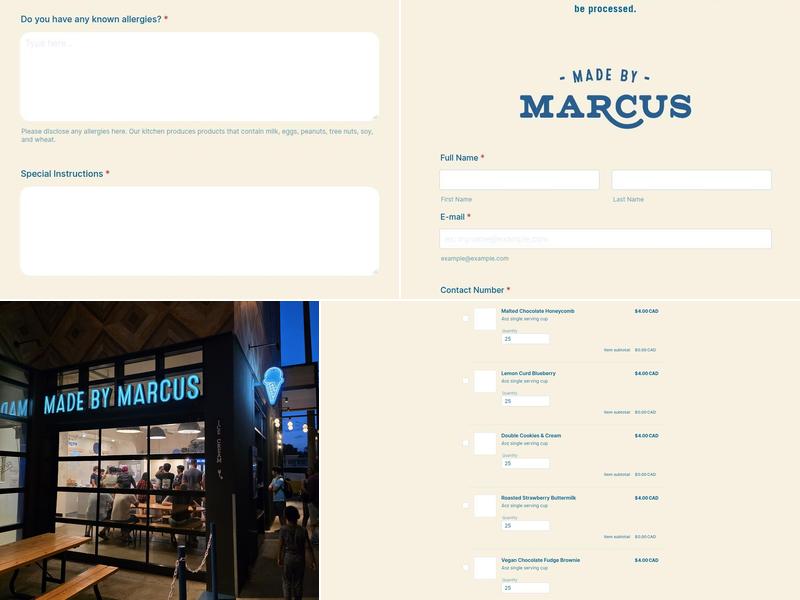 Made By Marcus - Whyte Ave Menu