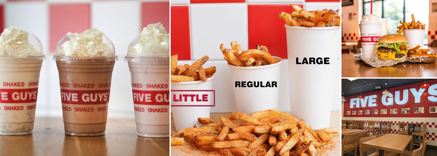 Five Guys Menu