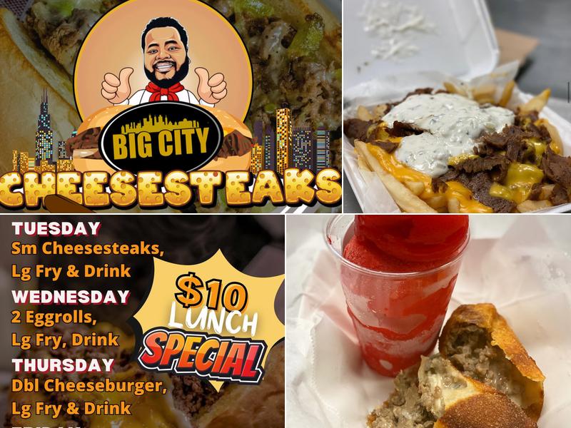 BigCity CheeseSteaks Menu