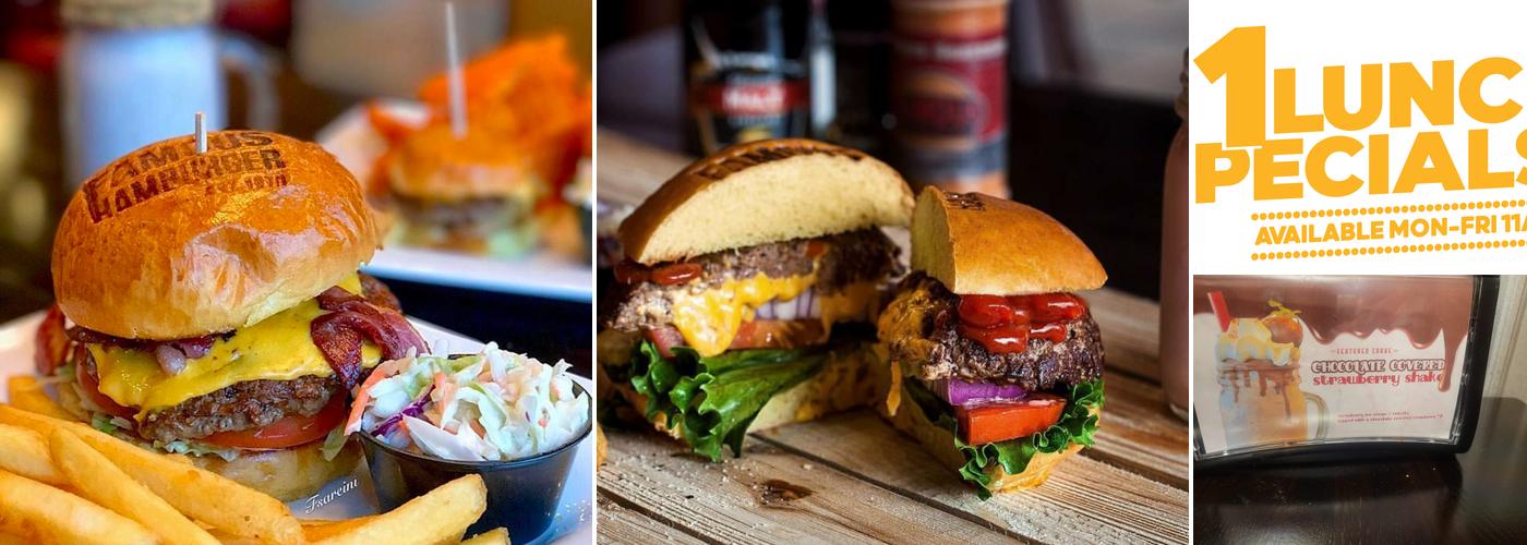 Famous Hamburger Menu