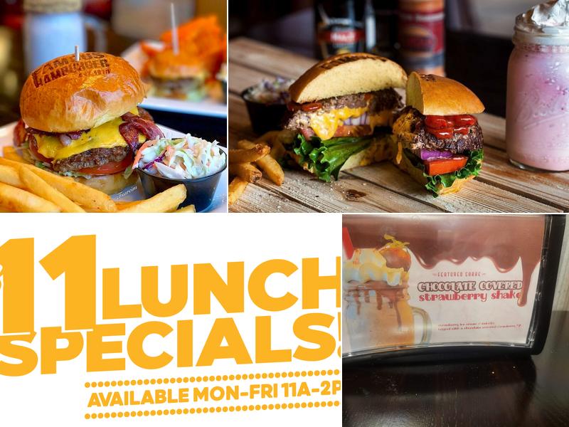 Famous Hamburger Menu