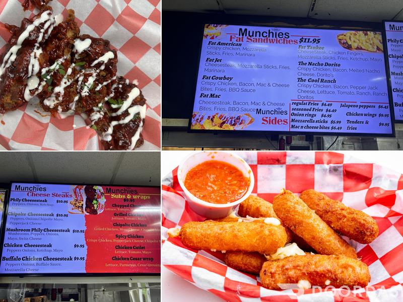 Munchies deli and grill Menu