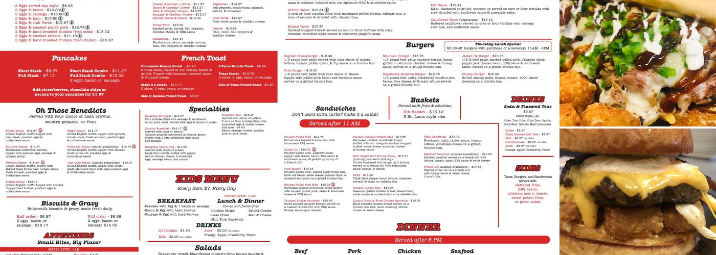 Porkbelly’s Eatery and Catering Co. Menu