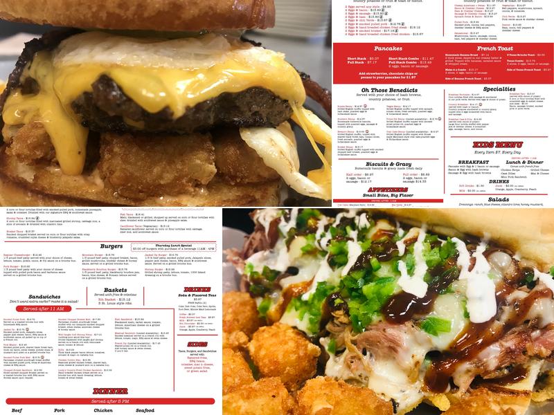 Porkbelly’s Eatery and Catering Co. Menu