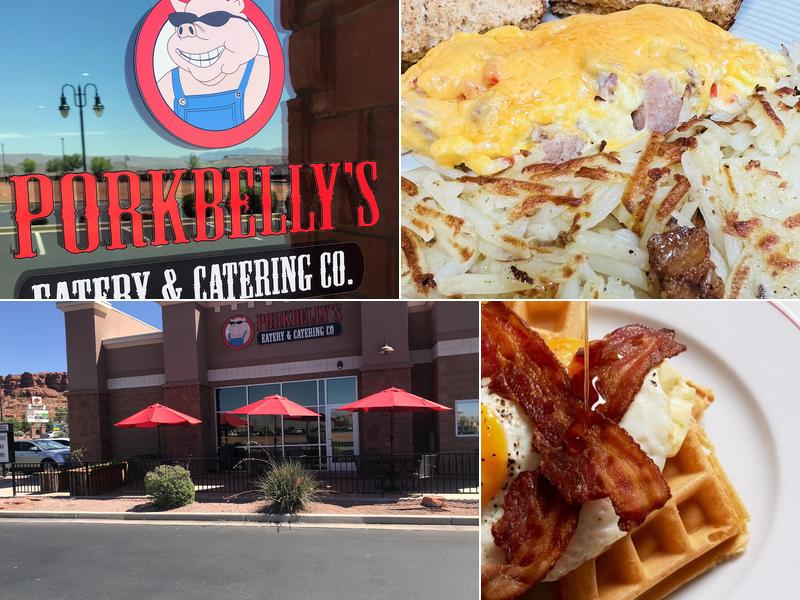 Porkbelly’s Eatery and Catering Co. 1091 N Bluff St # 404, St. George