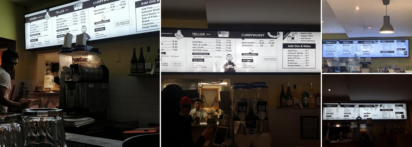 Otto’s Berlin Döner Menu