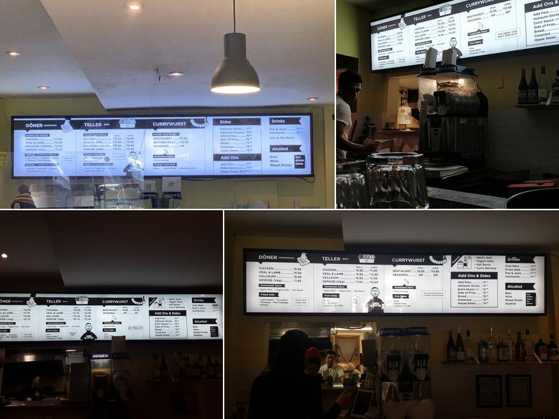 Otto’s Berlin Döner Menu