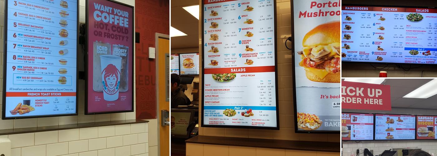 Wendy's Menu