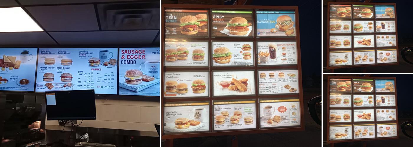 A&W Canada Menu