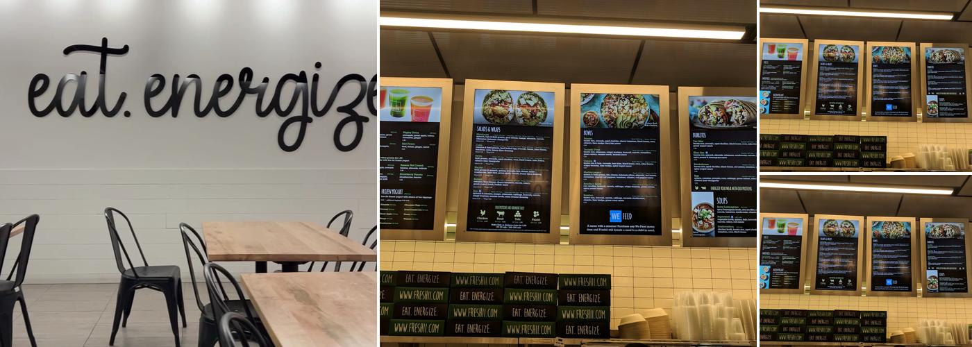 Freshii Menu