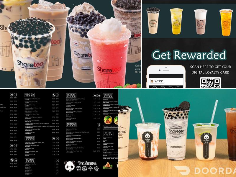 Sharetea Windsor Menu