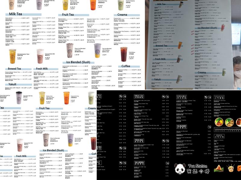 Sharetea Windsor Menu
