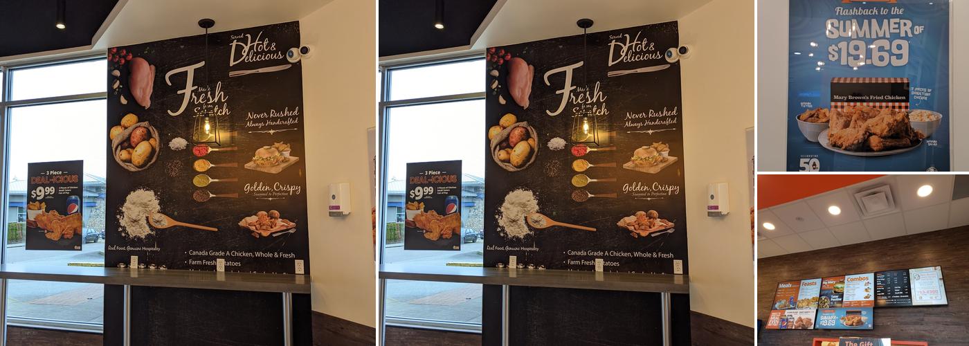 Mary Brown's Chicken Menu