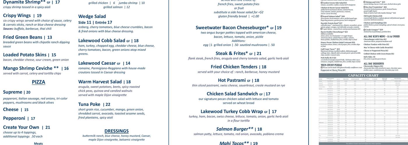 Southern Roots Menu