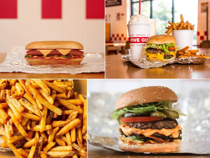 Five Guys Menu
