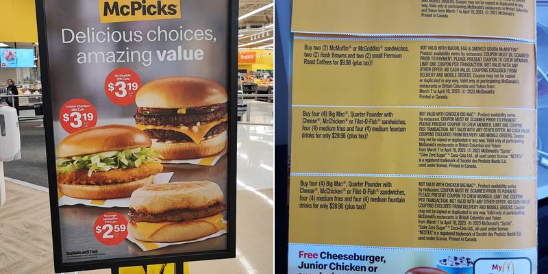 McDonald's Menu