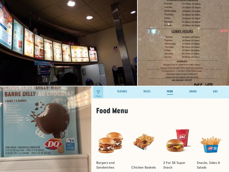 Dairy Queen Grill & Chill Menu