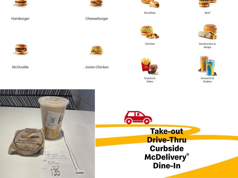 McDonald's Menu