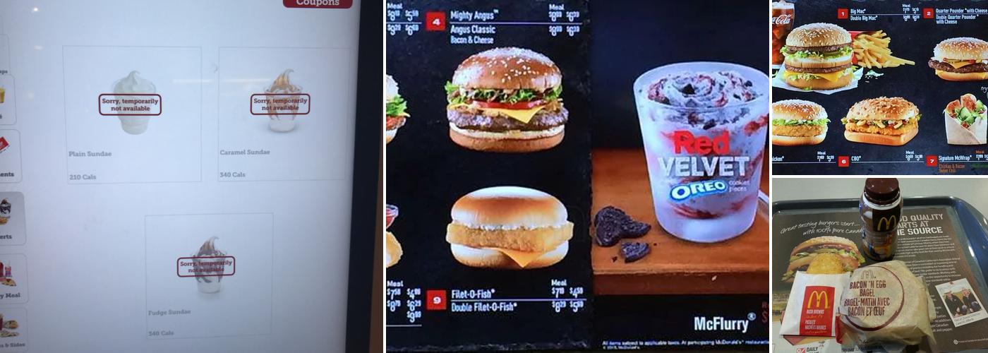McDonald’s Menu