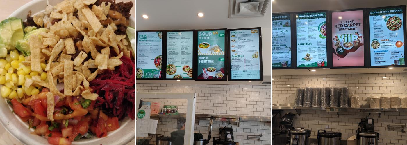 Freshii Menu