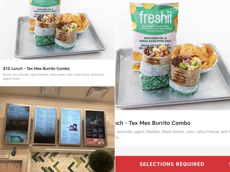 Freshii Menu