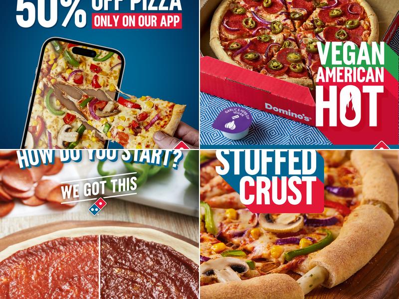 Domino's Pizza - Bordon Menu