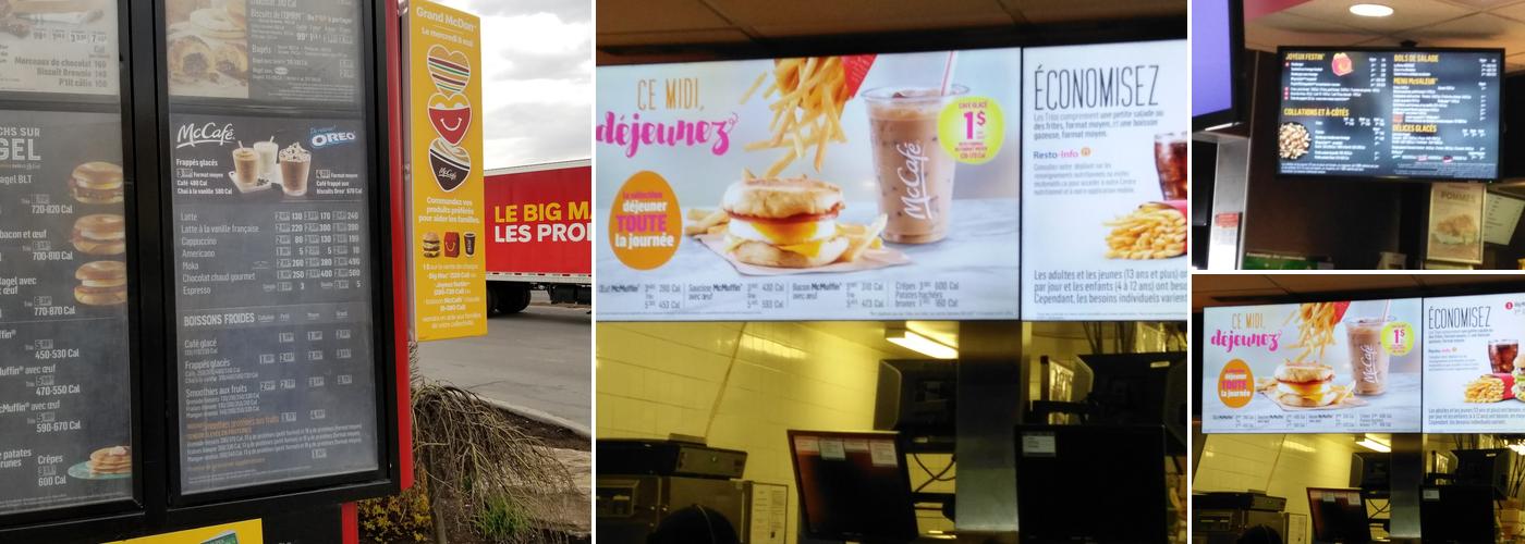 McDonald's Menu