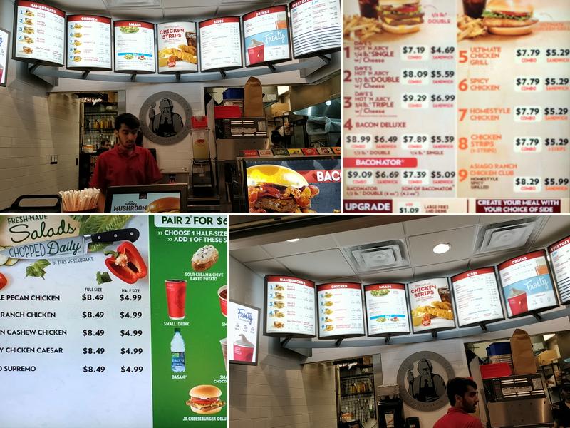 Wendy's Menu