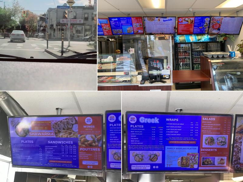 3 BITES Shawarma, Greek & Pizza Menu