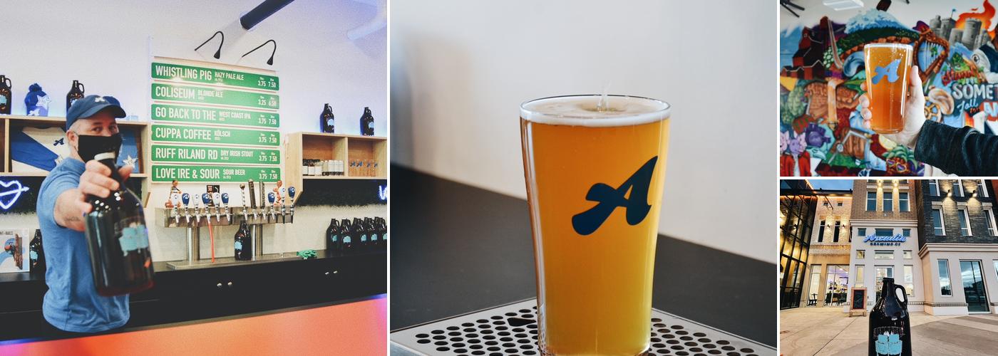 Arcadia Brewing Co. Menu