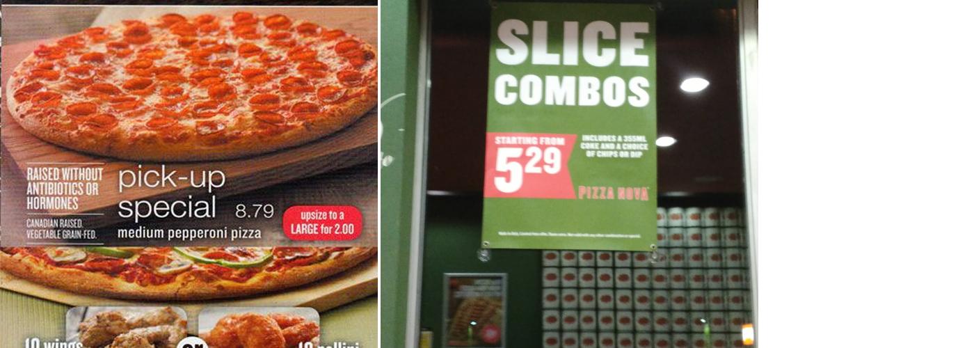 Pizza Nova Menu