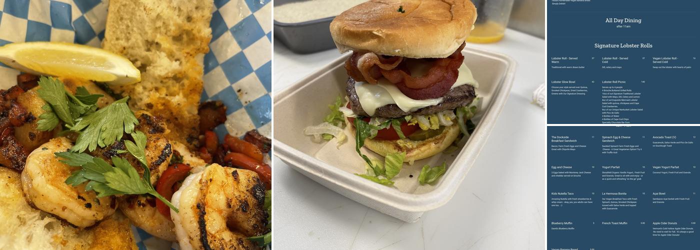 Dockside Seafood Shack Menu