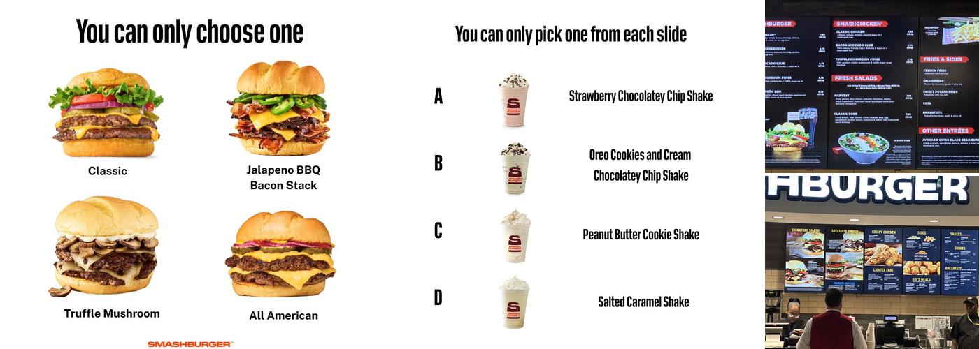 Smashburger Menu