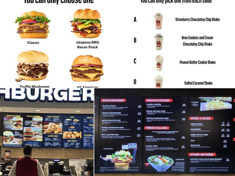 Smashburger Menu