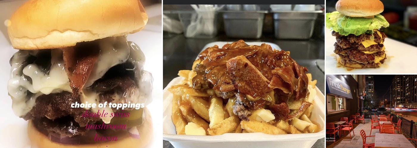 Fresh Burger Yonge st Menu