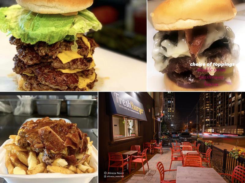 Fresh Burger Yonge st Menu