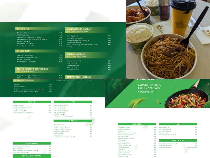 Chafresh 茶鲜茶语 Menu