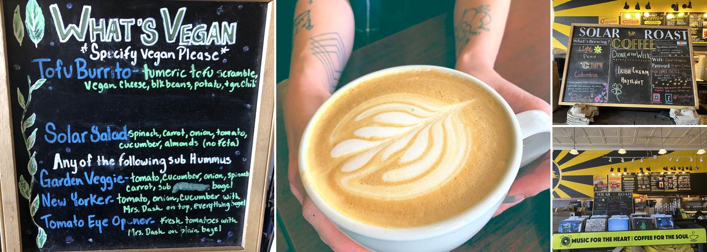 Solar Roast Coffee Menu