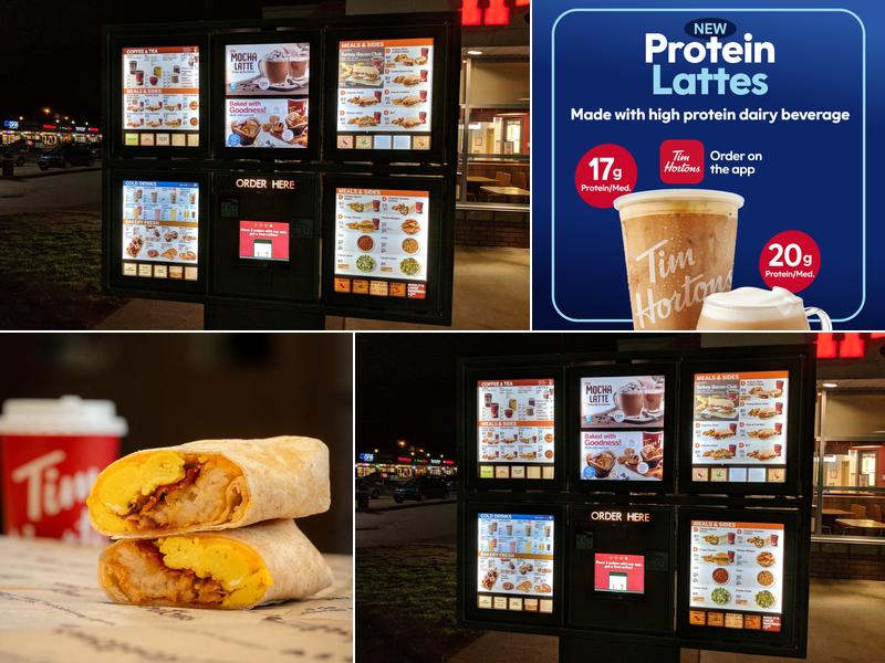 Tim Hortons Menu