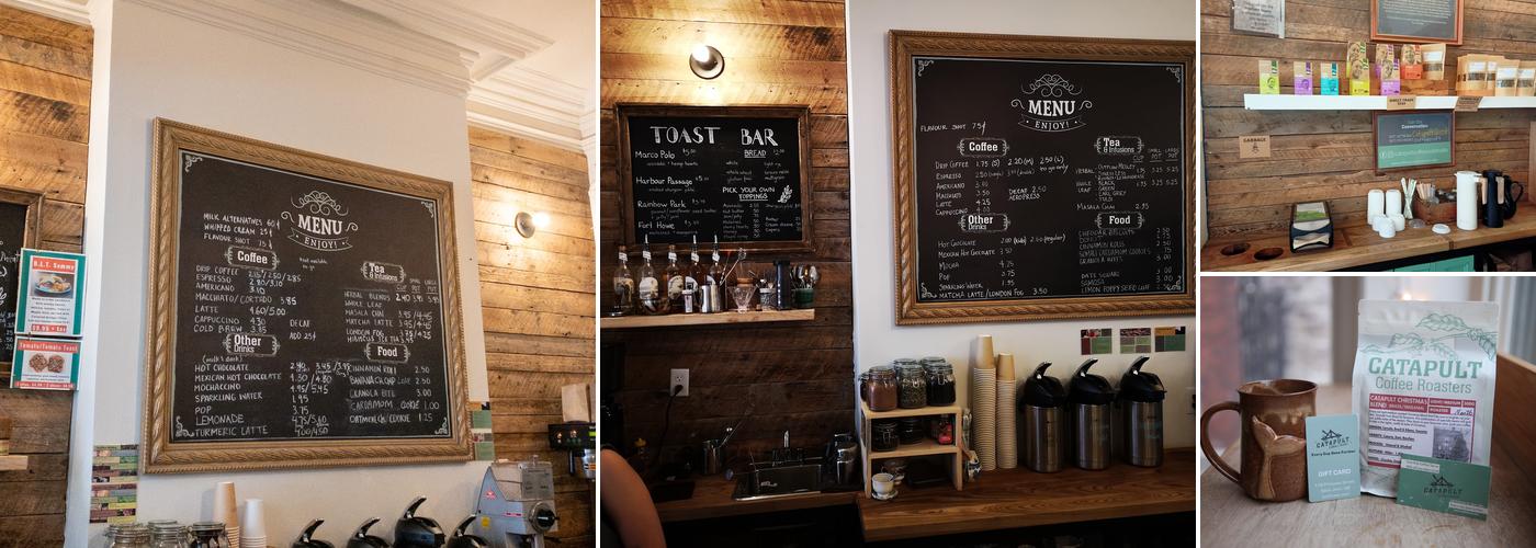Catapult Coffee & Studio Menu