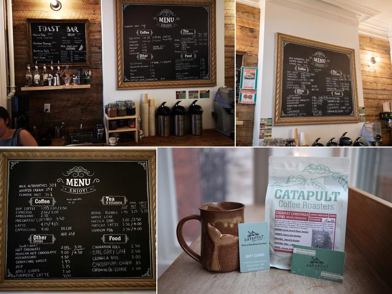 Catapult Coffee & Studio Menu