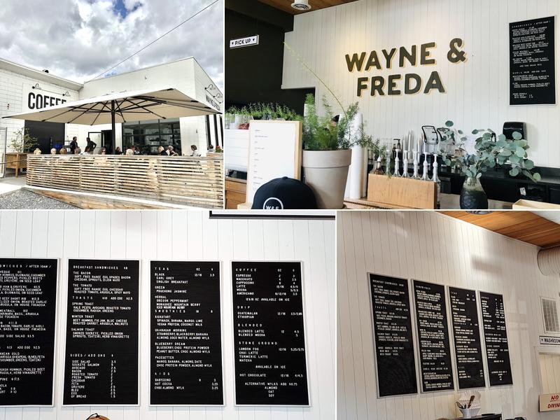 Wayne & Freda Menu