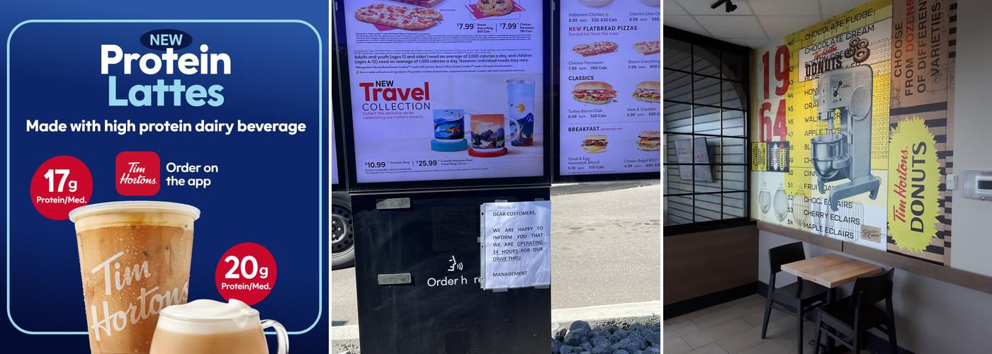 Tim Hortons Menu