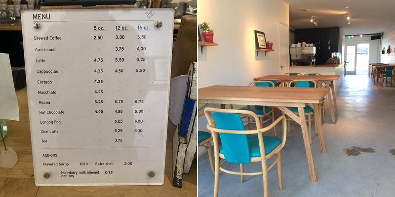 Paper Crane Cafe Menu