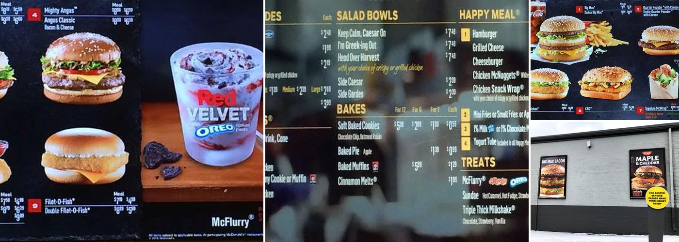 McDonald's Menu