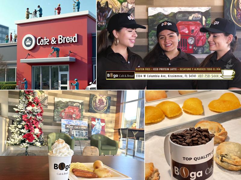 Boga Cafe & Bread Menu