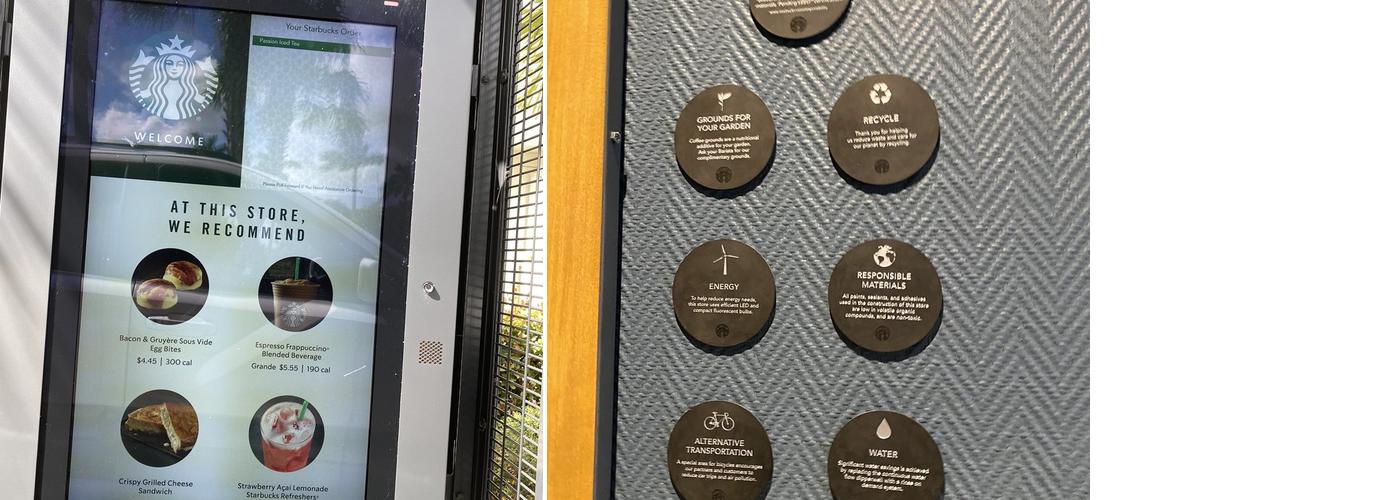 Starbucks Menu