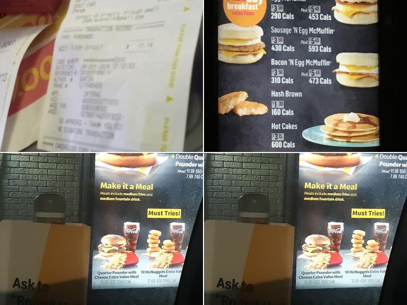 McDonald's Menu