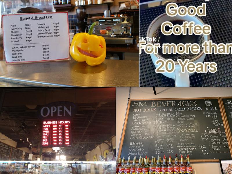 Mr Beans Coffee Co Menu