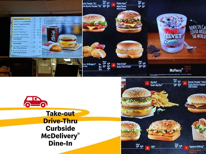 McDonald's Menu